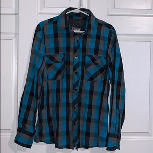 Plaid Button Up Shirt